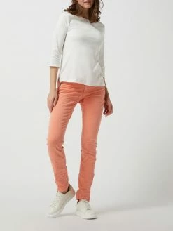 Buena Vista Jeans Mit Stretch-Anteil Modell 'Tummyless' - Figurformend - Orange