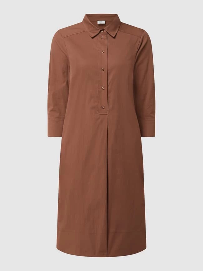 ROBE LÉGÈRE Hemdblusenkleid Mit 3/4-Arm - Haselnuss Braun 2 ROBE LÉGÈRE Hemdblusenkleid Mit 3/4-Arm - Haselnuss Braun – Bild 2