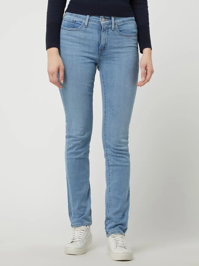 Levi's® 300 Shaping Slim Fit Mid Rise Jeans Mit Viskose-Anteil Modell '312' - Hellblau 4 Levi's® 300 Shaping Slim Fit Mid Rise Jeans Mit Viskose-Anteil Modell '312' - Hellblau – Bild 4