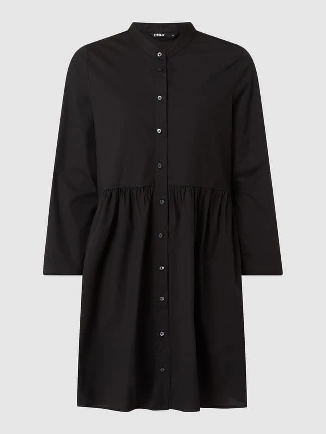 Only Blusenkleid Mit 3/4-Arm Modell 'Ditte' - Schwarz 2 Only Blusenkleid Mit 3/4-Arm Modell 'Ditte' - Schwarz – Bild 2