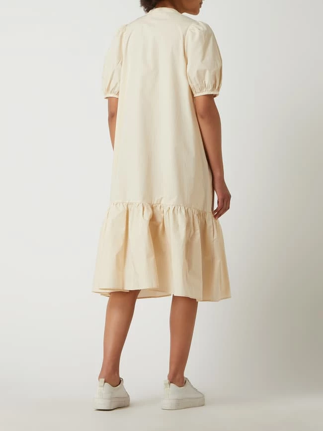 Rich & Royal Blusenkleid Aus Baumwolle - Sand 4 Rich & Royal Blusenkleid Aus Baumwolle - Sand – Bild 4