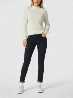 Angels Skinny Fit Jeans Mit Label-Patch - Dunkelblau