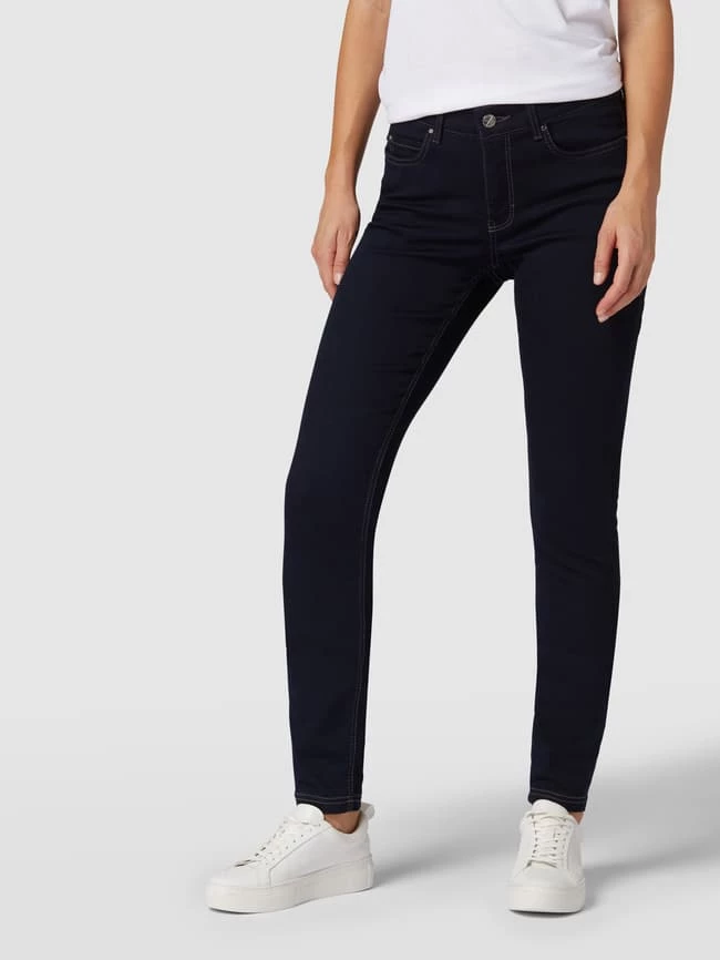 MAC Dream Skinny Jeans Aus Coloured Denim - Dunkelblau 4 MAC Dream Skinny Jeans Aus Coloured Denim - Dunkelblau – Bild 4