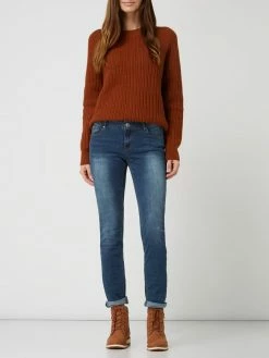 Buena Vista Slim Fit Jeans Mit Stretch-Anteil Modell 'Italy' - Blau