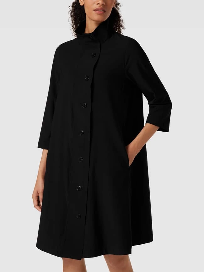 Cinque Hemdblusenkleid In Knielänge - Schwarz 4 Cinque Hemdblusenkleid In Knielänge - Schwarz – Bild 4