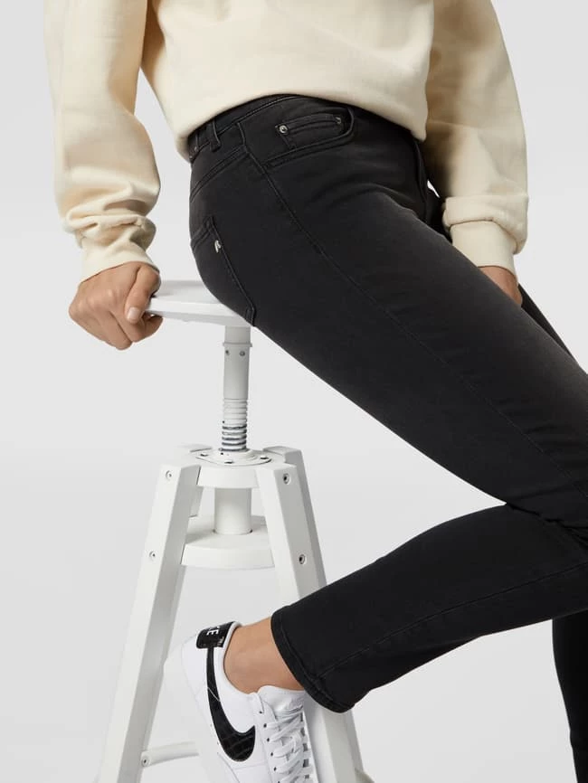 Replay Cropped Slim Fit Jeans Mit Stretch-Anteil Modell 'Faaby' - Anthrazit 3 Replay Cropped Slim Fit Jeans Mit Stretch-Anteil Modell 'Faaby' - Anthrazit – Bild 3