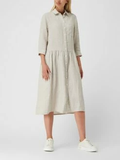 Nadine H Blusenkleid Aus Leinen - Sand