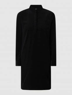Christian Berg Woman Cordkleid Aus Baumwolle - Schwarz