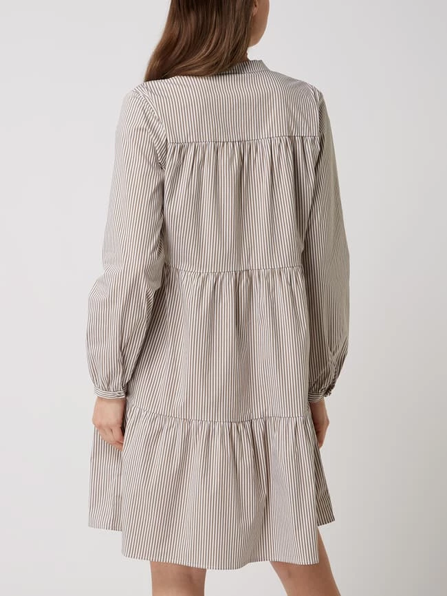 FREE/QUENT Kleid Im Stufen-Look Modell 'Emmeline' - Sand 5 FREE/QUENT Kleid Im Stufen-Look Modell 'Emmeline' - Sand – Bild 5