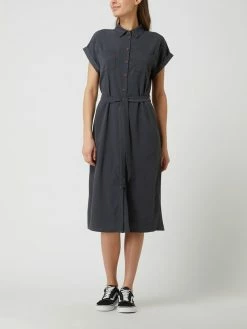 Only Blusenkleid Mit Taillengürtel Modell 'Hannover' - Jeans