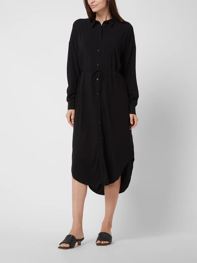 Soft Rebels Blusenkleid Aus Jersey Modell 'Freedom' - Schwarz 1 Soft Rebels Blusenkleid Aus Jersey Modell 'Freedom' - Schwarz