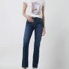 Zerres Slim Fit Jeans Mit Stretch-Anteil Modell 'Carla' - Blau