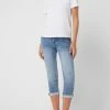 Blue Monkey Skinny Fit Jeans Aus Sweat Denim Modell 'Charlotte' - Blau