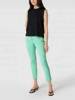 Buena Vista Hose Mit Label-Details - Hellgrün