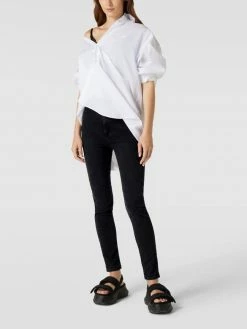 Armedangels Slim Fit Jeans Mit Stretch-Anteil Modell 'Ingaa' - Anthrazit