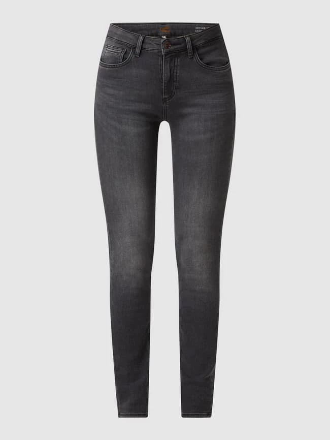 Camel Active Skinny Fit Jeans Mit Stretch-Anteil - Dunkelgrau 2 Camel Active Skinny Fit Jeans Mit Stretch-Anteil - Dunkelgrau – Bild 2