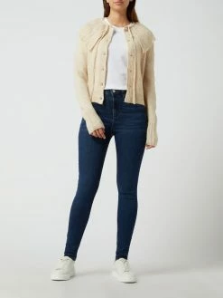 Mango Skinny Fit Jeans Mit Stretch-Anteil Modell 'Soho' - Blau