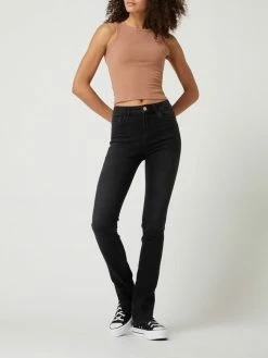 REVIEW Skinny Fit Jeans Mit Stretch-Anteil - Anthrazit