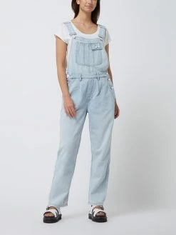 Marc O'Polo Denim Tapered Fit High Waist Latzhose Aus Denim - Jeans