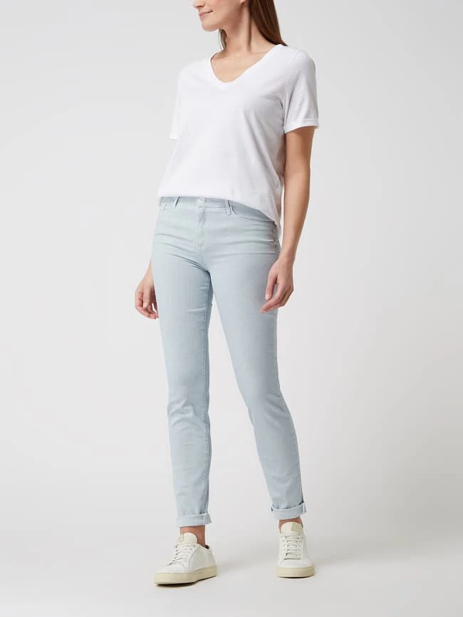 Brax Skinny Fit Hose Mit Stretch-Anteil Modell 'Shakira' - Hellblau 1 Brax Skinny Fit Hose Mit Stretch-Anteil Modell 'Shakira' - Hellblau