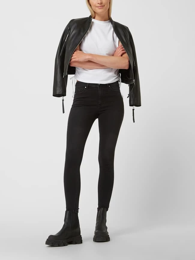 YOUNG POETS SOCIETY Skinny Fit High Waist Jeans Mit Stretch-Anteil Modell 'Ania' - Schwarz 1 YOUNG POETS SOCIETY Skinny Fit High Waist Jeans Mit Stretch-Anteil Modell 'Ania' - Schwarz