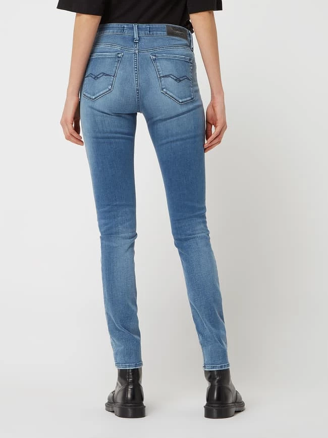 Replay Skinny Fit Jeans Mit Stretch-Anteil Modell 'Luzien' HYPERFLEX - Hellblau 5 Replay Skinny Fit Jeans Mit Stretch-Anteil Modell 'Luzien' HYPERFLEX - Hellblau – Bild 5