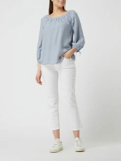 ONLY CARMAKOMA Shop 27 MAC Feminine Fit Slim Leg Jeans Mit Stretch-Anteil Modell 'Melanie' - Weiß