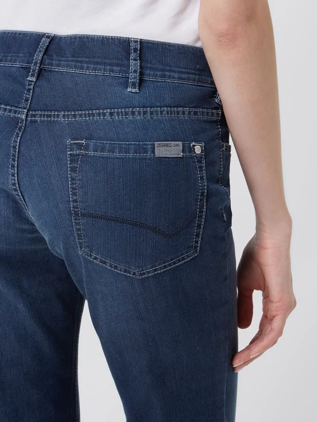 Zerres Slim Fit Jeans Mit Stretch-Anteil Modell 'Carla' - Blau 3 Zerres Slim Fit Jeans Mit Stretch-Anteil Modell 'Carla' - Blau – Bild 3