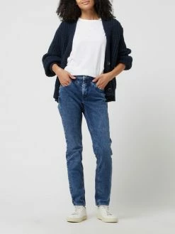 ONLY CARMAKOMA Shop 31 MAC Slim Fit Jeans Mit Stretch-Anteil Modell 'Dream' - Blau