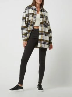 Noisy May Skinny Fit Jeans Mit Viskose-Anteil Modell 'Callie' - Anthrazit