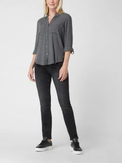 Rosner Skinny Fit High Waist Jeans Mit Stretch-Anteil Modell 'Audrey' - Dunkelgrau