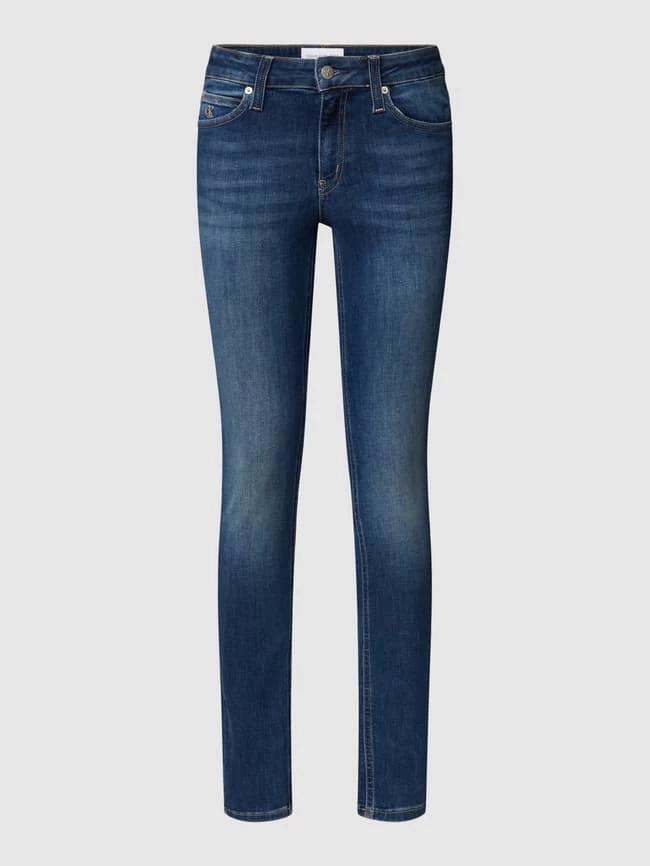Calvin Klein Jeans Skinny Fit Jeans Mit 5-Pocket-Design - Jeans Meliert 2 Calvin Klein Jeans Skinny Fit Jeans Mit 5-Pocket-Design - Jeans Meliert – Bild 2