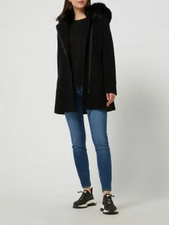 7 For All Mankind Cropped Super Skinny Fit Jeans Mit Stretch-Anteil - Dunkelblau