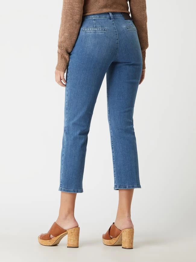 Milano Italy Cropped Jeans Mit Stretch-Anteil - Jeans 5 Milano Italy Cropped Jeans Mit Stretch-Anteil - Jeans - Image 5
