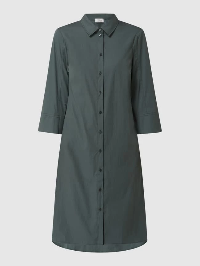 ROBE LÉGÈRE Blusenkleid Mit 3/4-Arm - Khaki 2 ROBE LÉGÈRE Blusenkleid Mit 3/4-Arm - Khaki – Bild 2