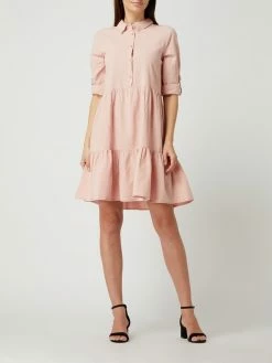 Kaffe Kleid Mit Regulierbarer Ärmellänge Modell 'Kanaya' - Altrosa