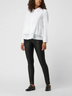 Pepe Jeans Skinny Fit Jeans Aus Coated Denim Modell 'Regent' - Schwarz