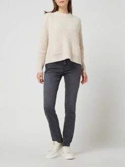 Buena Vista Shaping Fit High Waist Jeans Mit Stretch-Anteil Modell 'Tummyless' - Anthrazit