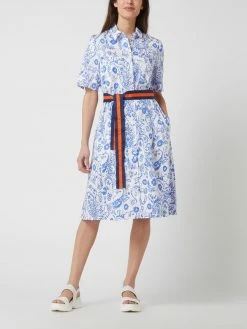 White Label Blusenkleid Mit Taillengürtel - Offwhite