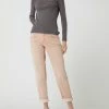 MAC Carrot Fit High Waist Jeans Mit Stretch-Anteil Modell 'Rich' - Rosé