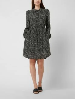 Soft Rebels Blusenkleid Aus Viskose Modell 'Anna' - Schwarz