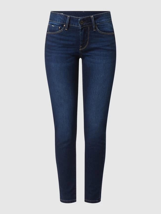 Pepe Jeans Skinny Fit Jeans Mit Stretch-Anteil Modell 'Soho' - Dunkelblau 2 Pepe Jeans Skinny Fit Jeans Mit Stretch-Anteil Modell 'Soho' - Dunkelblau – Bild 2