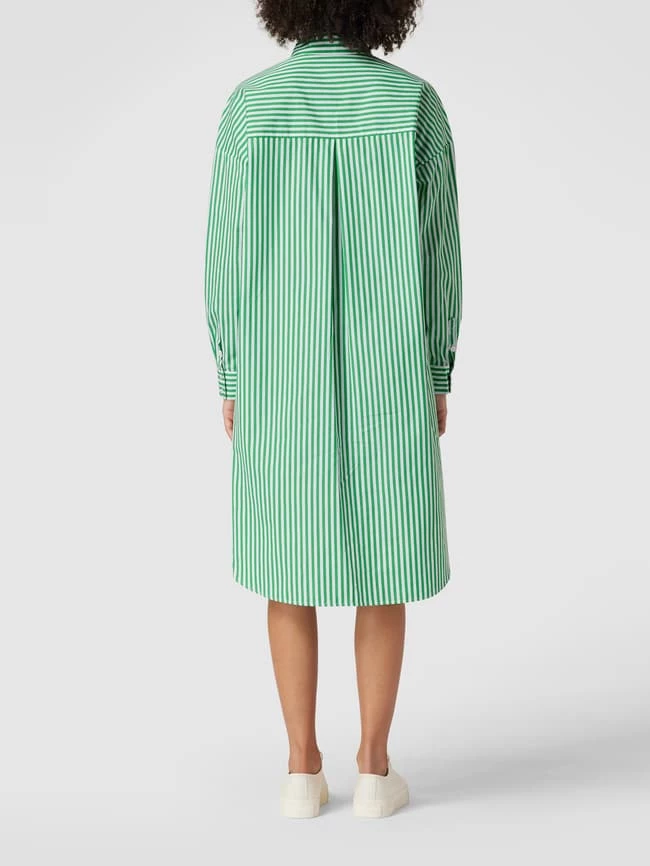 Christian Berg Woman Hemdblusenkleid Mit Streifenmuster - Gras Grün 5 Christian Berg Woman Hemdblusenkleid Mit Streifenmuster - Gras Grün - Image 5