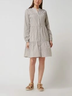 FREE/QUENT Kleid Im Stufen-Look Modell 'Emmeline' - Sand