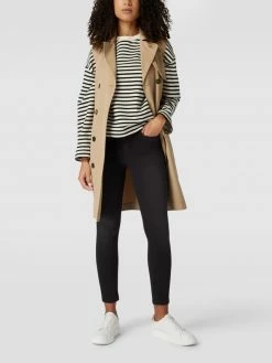 Liu Jo White Skinny Fit Jeans Mit Zierbesatz Modell 'DIVINE' - Schwarz