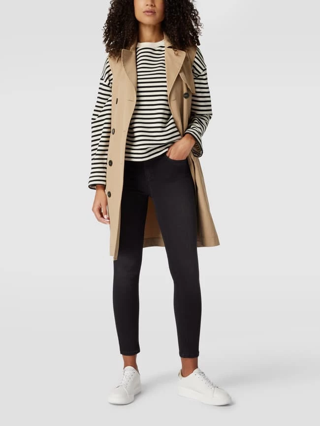 Liu Jo White Skinny Fit Jeans Mit Zierbesatz Modell 'DIVINE' - Schwarz 1 Liu Jo White Skinny Fit Jeans Mit Zierbesatz Modell 'DIVINE' - Schwarz