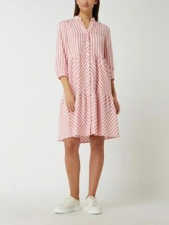 More & More Blusenkleid Mit Streifenmuster - Rosa