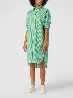 Christian Berg Woman Hemdblusenkleid Mit Streifenmuster - Gras Grün