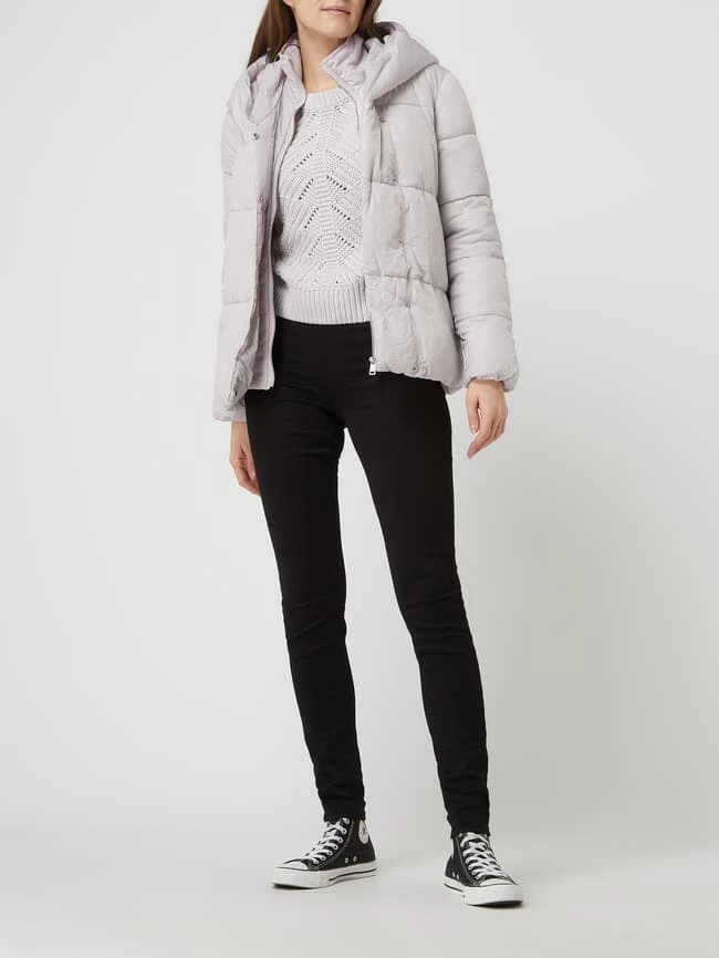 Pieces Skinny Fit High Waist Jeans Mit Stretch-Anteil - Schwarz 1 Pieces Skinny Fit High Waist Jeans Mit Stretch-Anteil - Schwarz