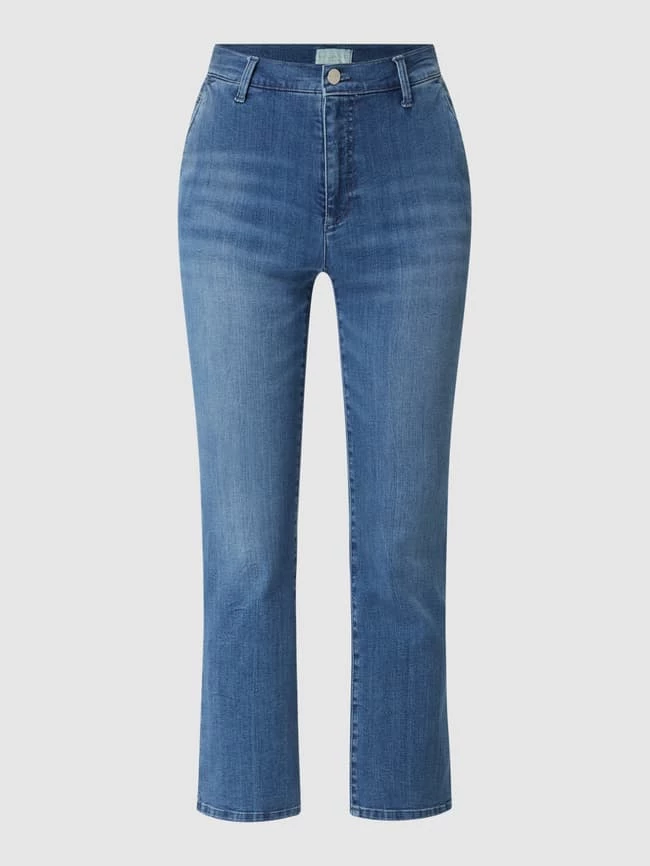 Milano Italy Cropped Jeans Mit Stretch-Anteil - Jeans 2 Milano Italy Cropped Jeans Mit Stretch-Anteil - Jeans - Image 2